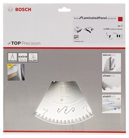 Bosch Laminant Daire Testere BS CB S 250X30-80 Diş